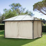 See more information about the Outsunny 4 Pack Universal Gazebo Replacement Sidewalls Privacy Panel For 3 X 4M Canopy