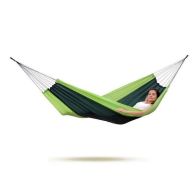 See more information about the Silk Traveller Forest Hammock - Two Tone Green