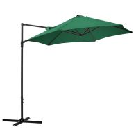 See more information about the Outsunny 2.5M Garden Cantilever Parasol With 360 Rotation