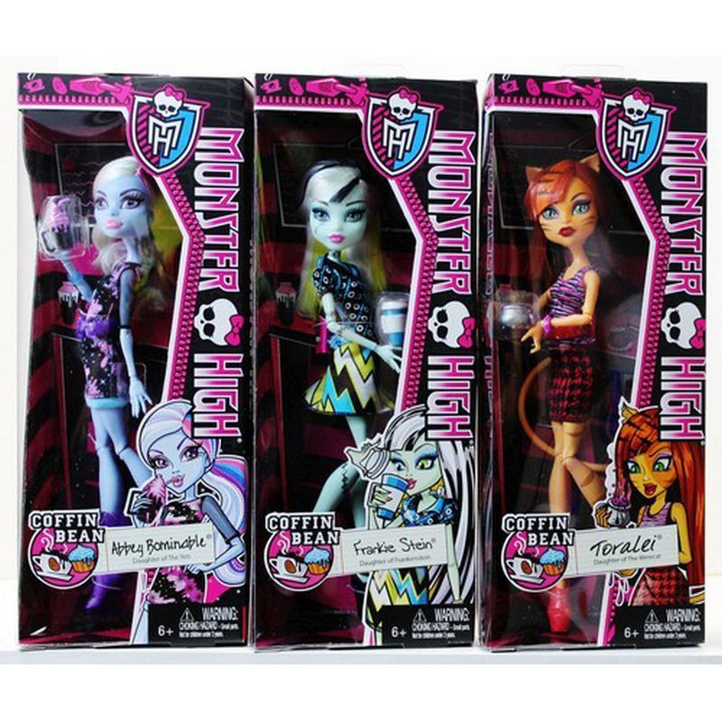 Monster High Coffin Bean Doll - Toralei