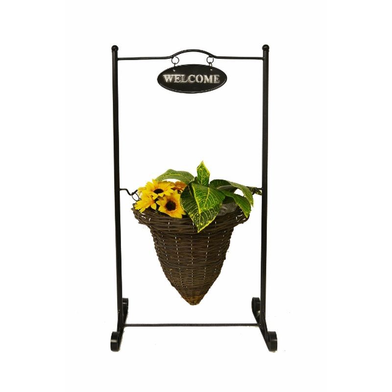 Welcome Stand Planter (12")