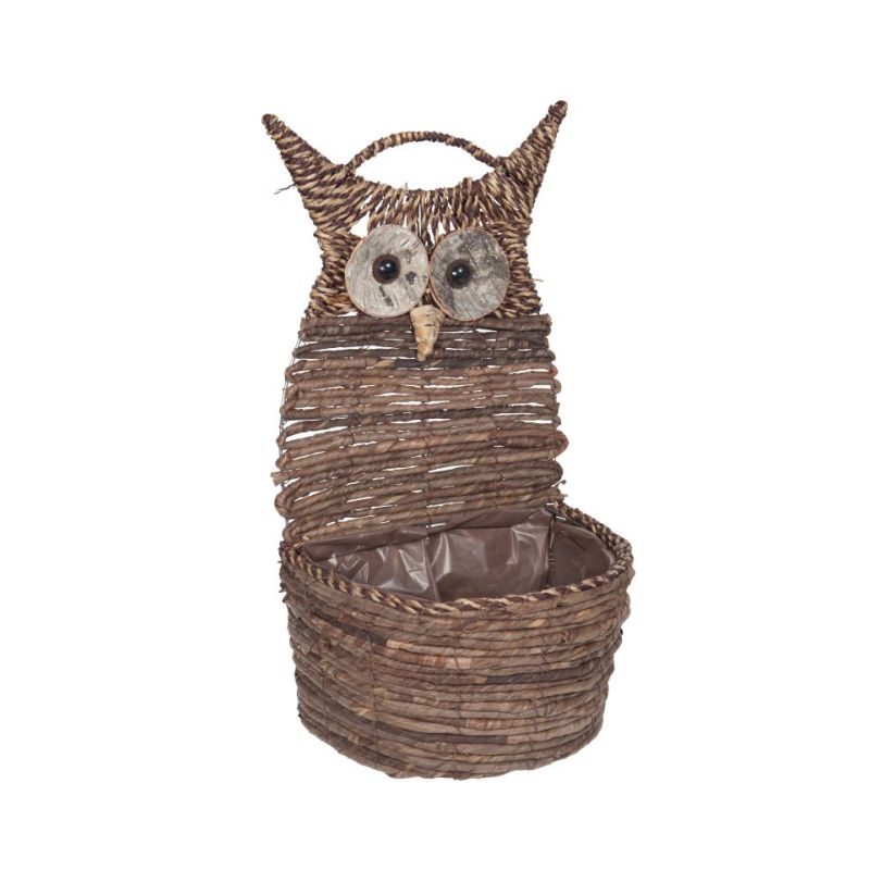 Wise Owl Standing Planter