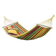 See more information about the Aruba Vanilla Hammock - Striped Green, Red & Yellow