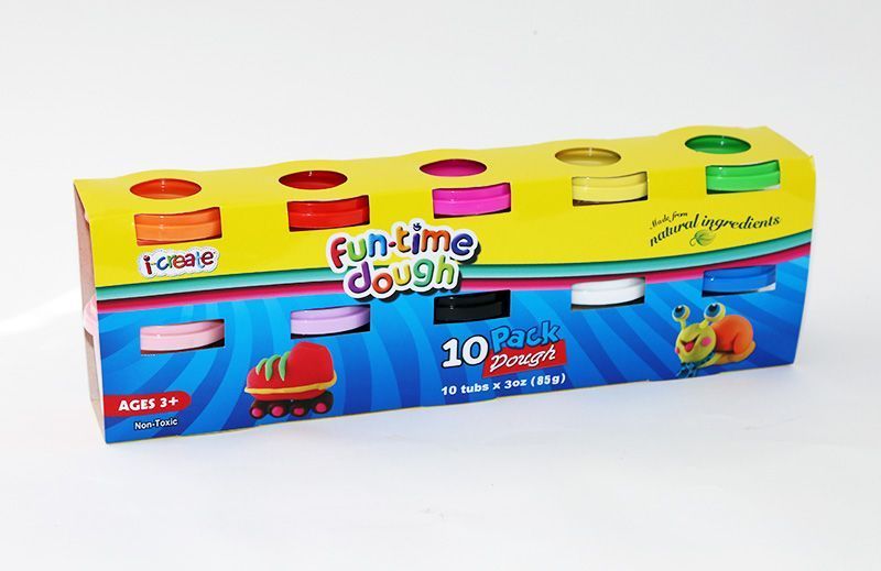 Icreate Play Doh (Value 10 pack)