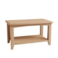 See more information about the Oxford Oak Coffee Table Natural 1 Shelf