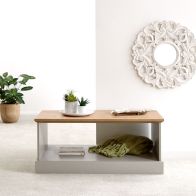 See more information about the Kendal Coffee Table Grey 1 Shelf