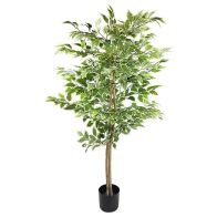 See more information about the Ficus Tree Artificial Plant Green - 150cm
