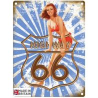 See more information about the Highway 67 Sign Metal Wall Mounted - 45cm