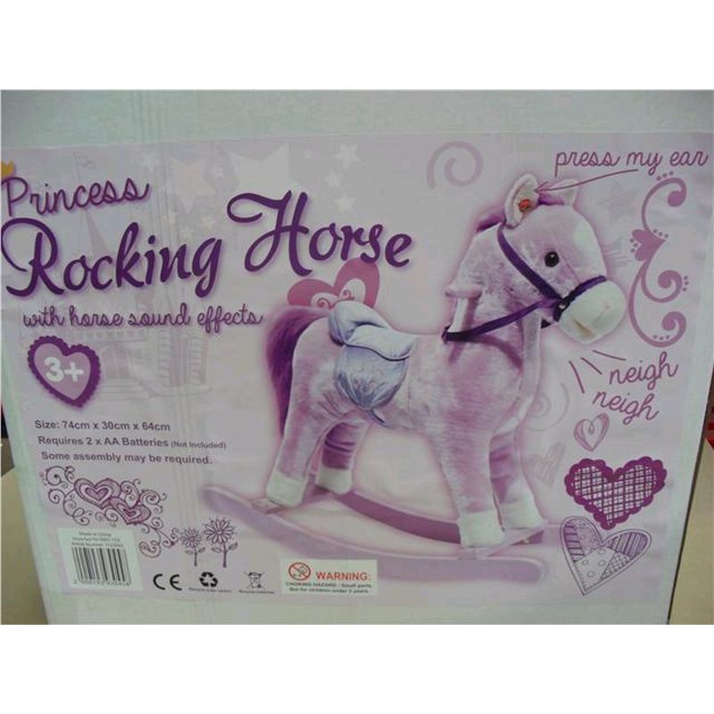Purple Princess Rocking Horse