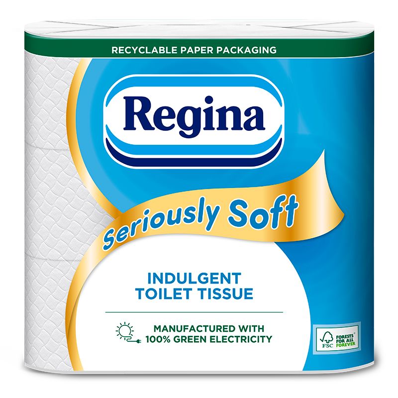 9 Pack Seriously Soft White 3 Ply Toilet Tissue