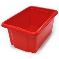 See more information about the Plastic Storage Box 13 Litres - Red by TML