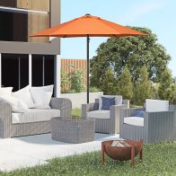See more information about the Outsunny 2m Patio Parasols Umbrellas