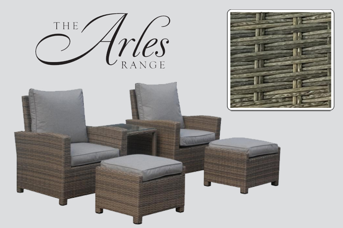 The Arles collection by Croft with a premium style rattan weave