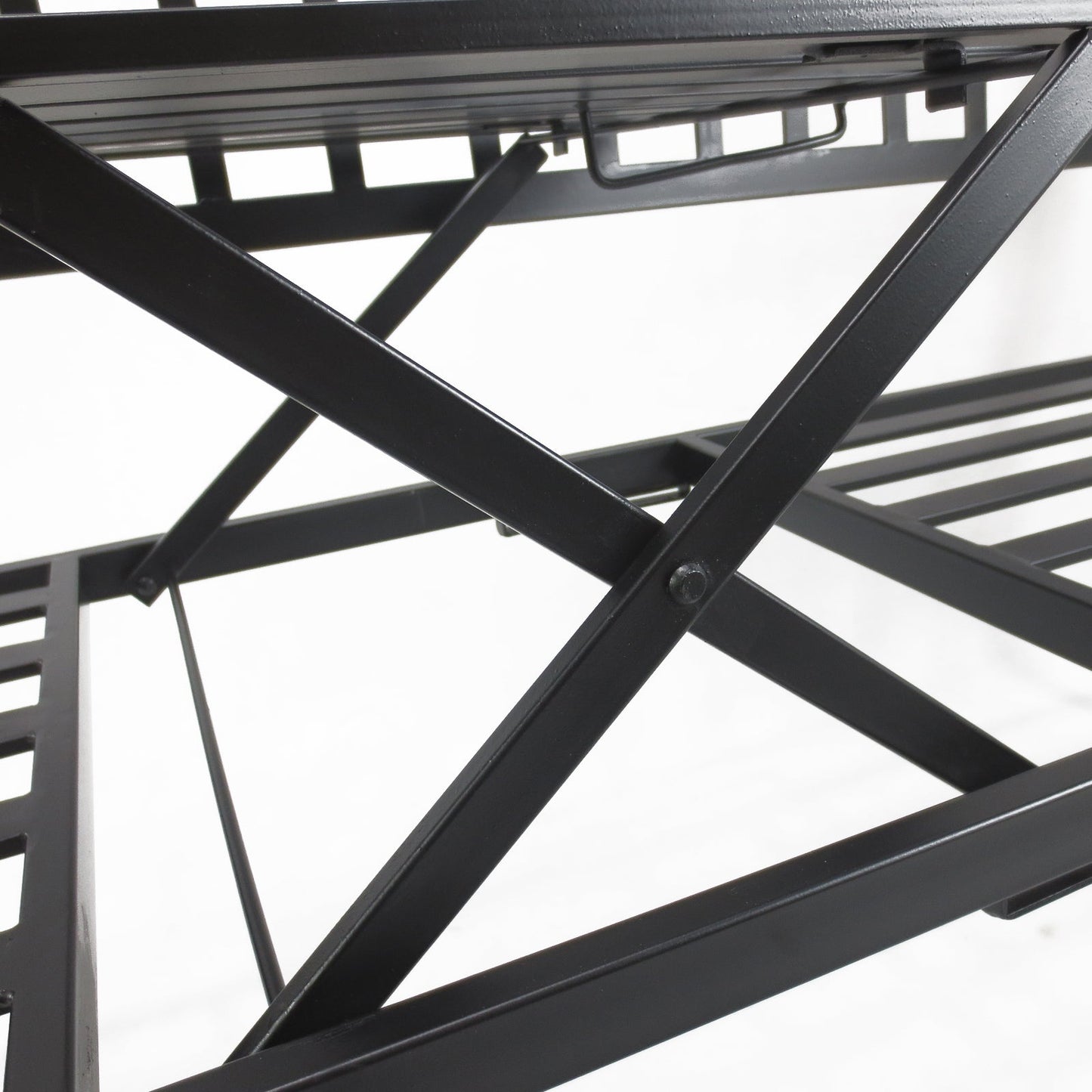 Metal Bench W/Table