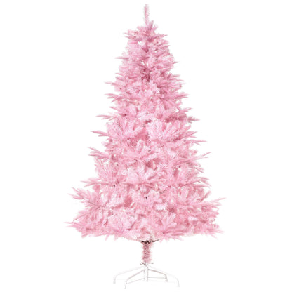 Homcom 6FT Artificial Christmas Tree Holiday Xmas Holiday Tree Decoration with Automatic Open for Home Party Primary Image