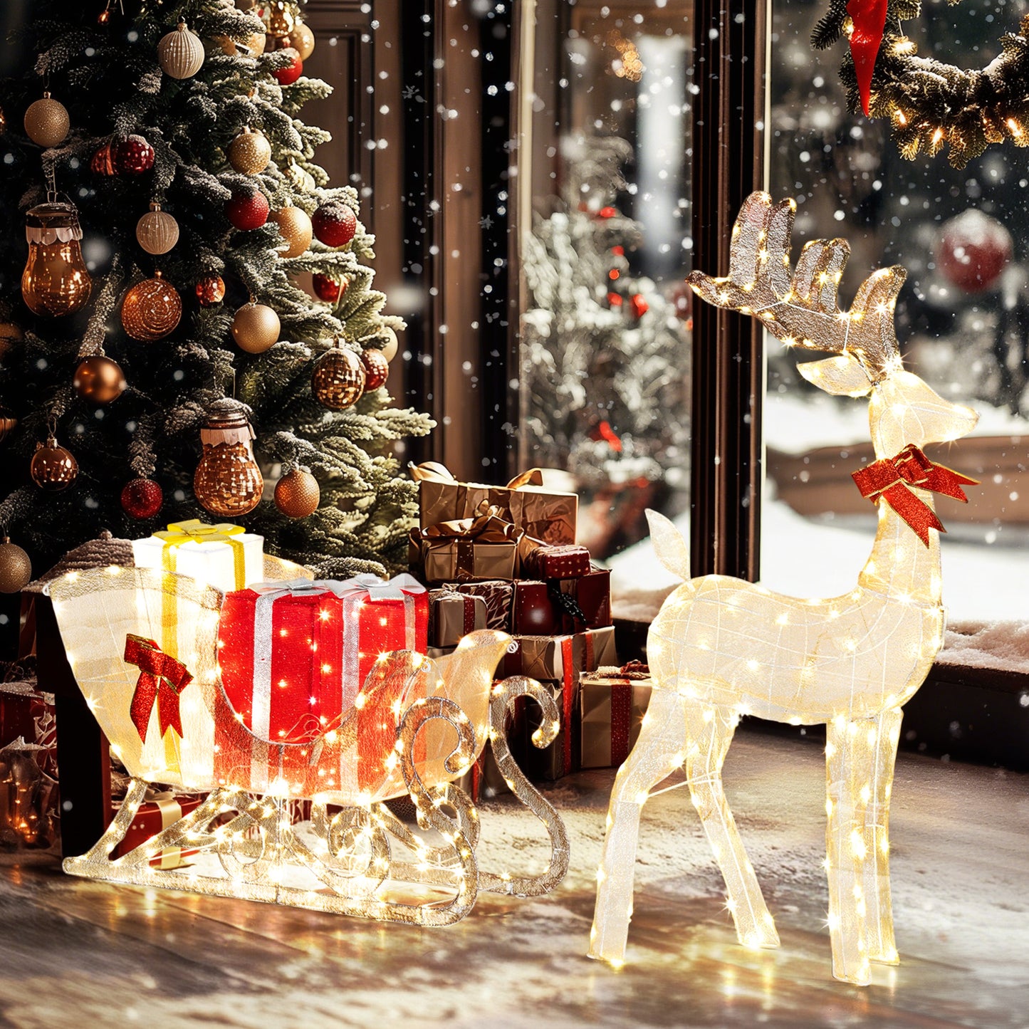 Christmas Feature Light Warm White Outdoor 337 LED