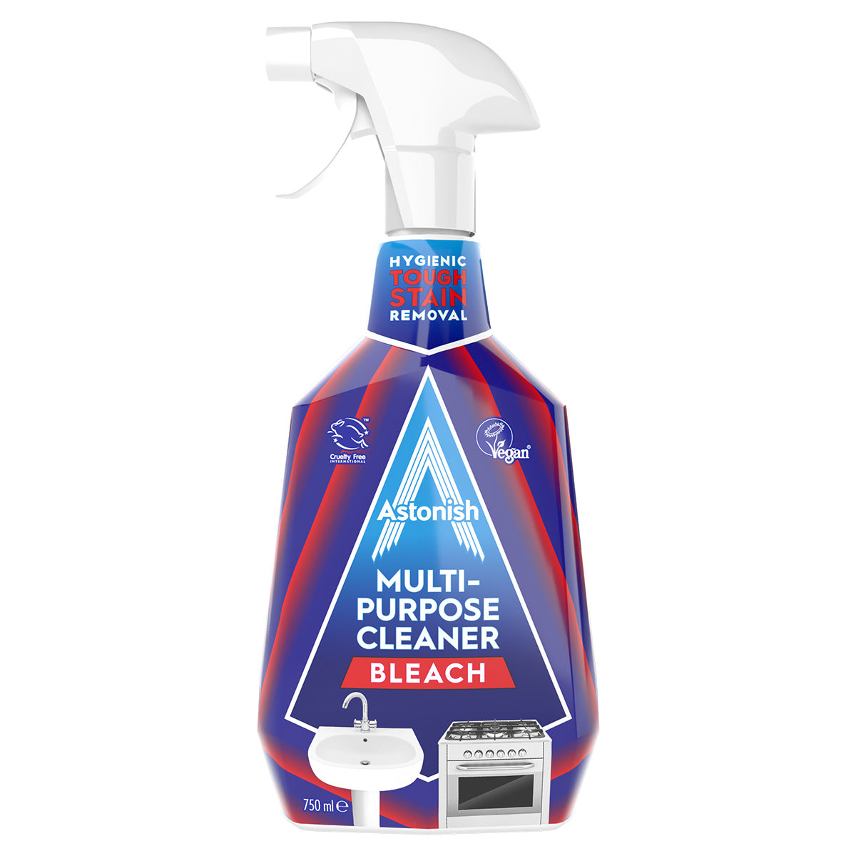 Astonish Multi-Purpose Cleaner with Bleach 750ml