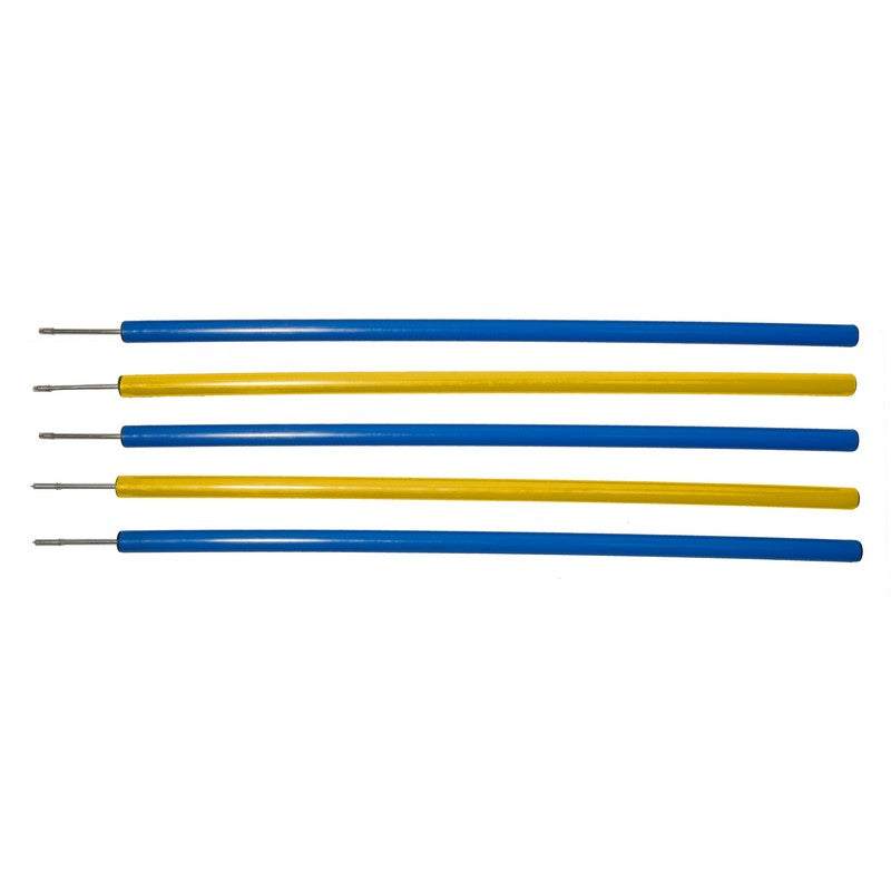 Dog Agility Slalom Poles Pack 5 by Pet Brands