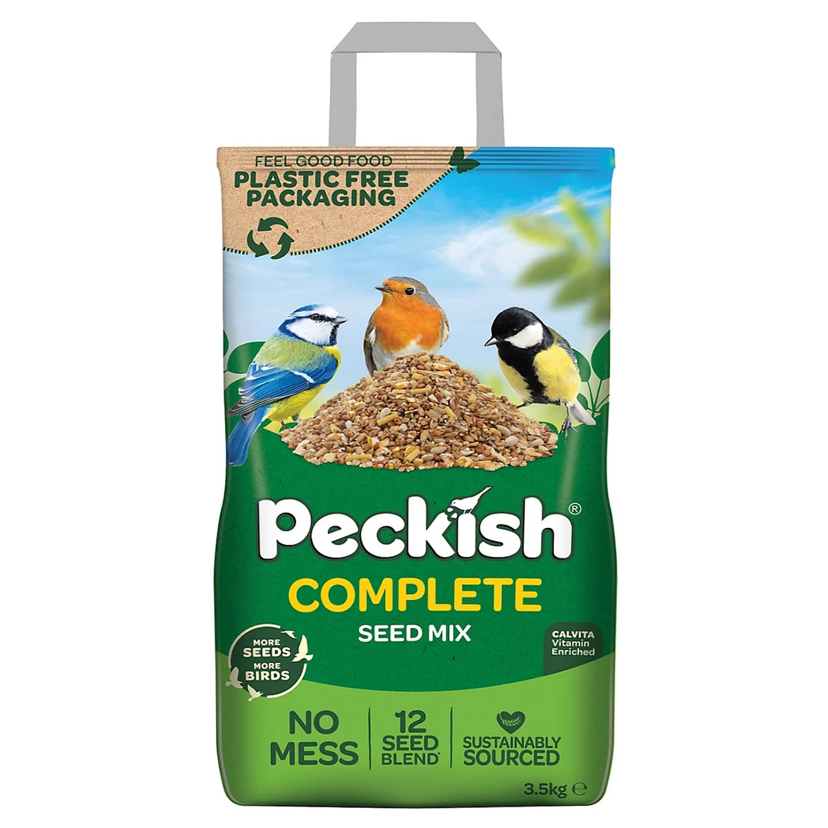 Complete 12 Seed Mix Bird Feed By Peckish - 3.5kg
