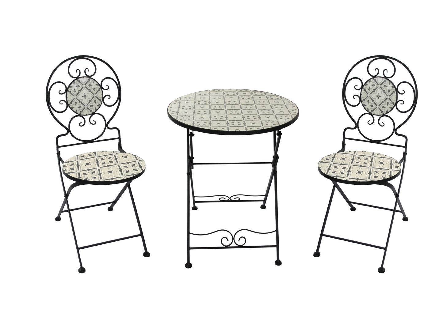 Messina Garden Bistro Set by Croft - 2 Seats