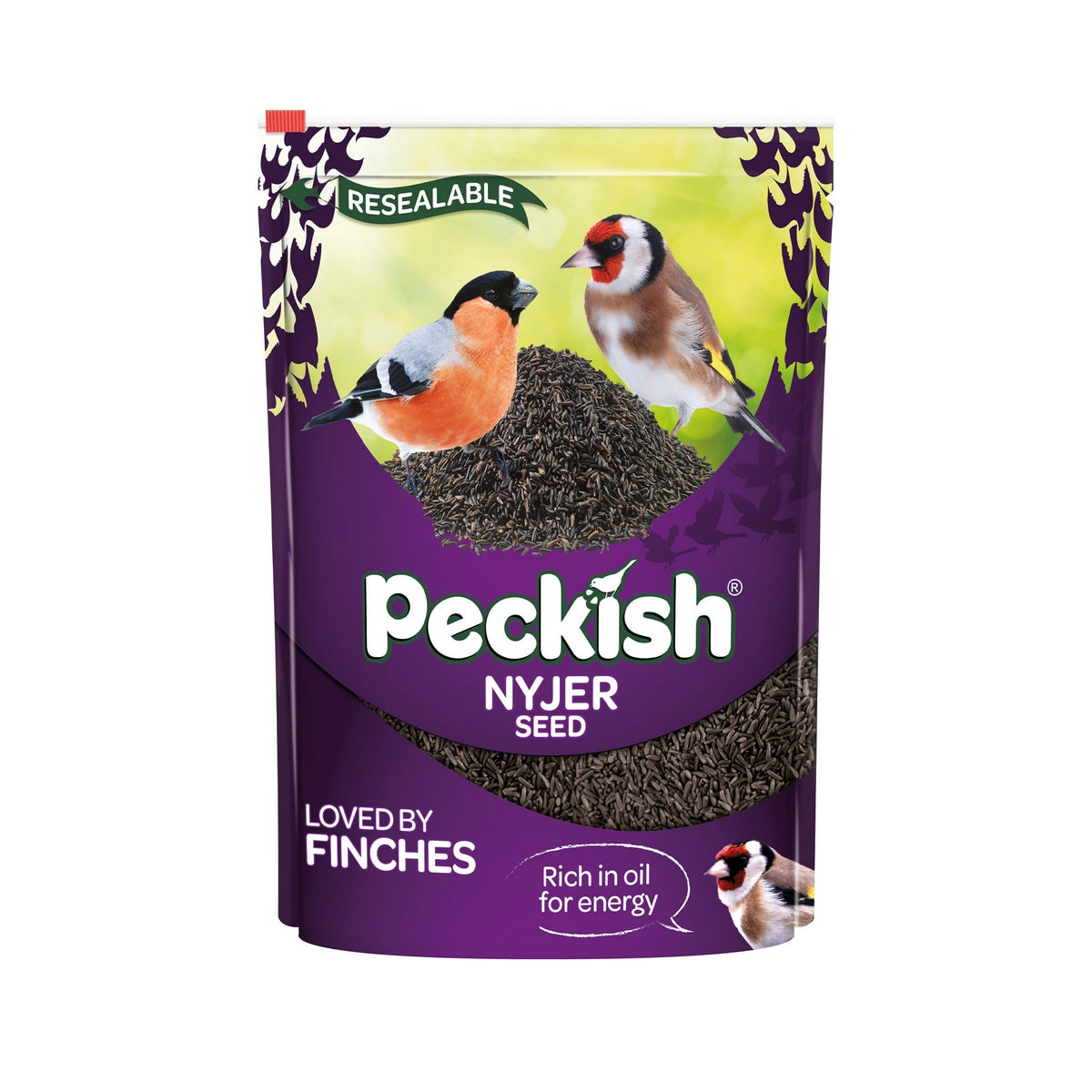 Nyjer Seed Finch Bird Feed By Peckish - 2kg