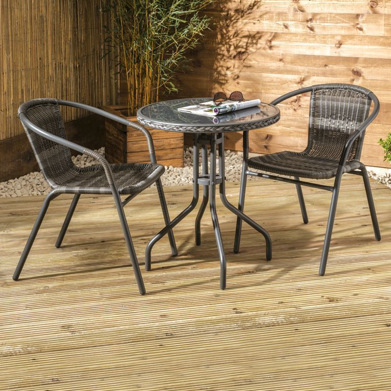 Avignon Garden Bistro Set - 2 Seat
