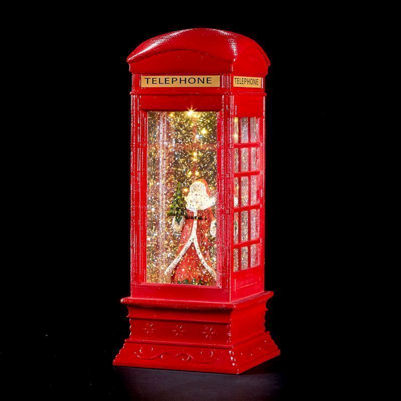 Ornament Snow Globe Christmas Lights White Indoor Dual Power by Astralis Primary Image
