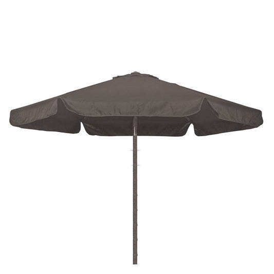 Hexagonal Garden Parasol by Croft - 2.2M Grey