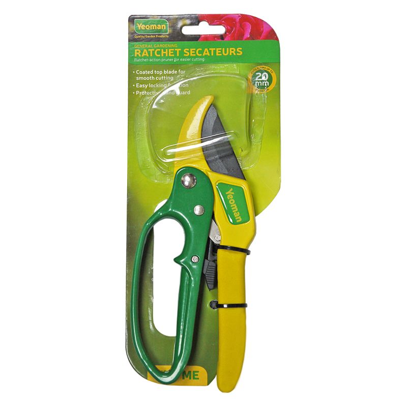 Yeoman General Gardening Rachet Secateurs Primary Image
