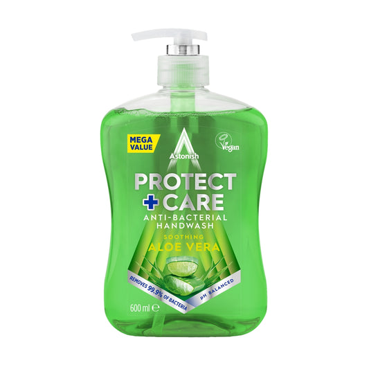 Astonish Protect Care Anti-Bacterial Handwash Aloe Vera - 600ml