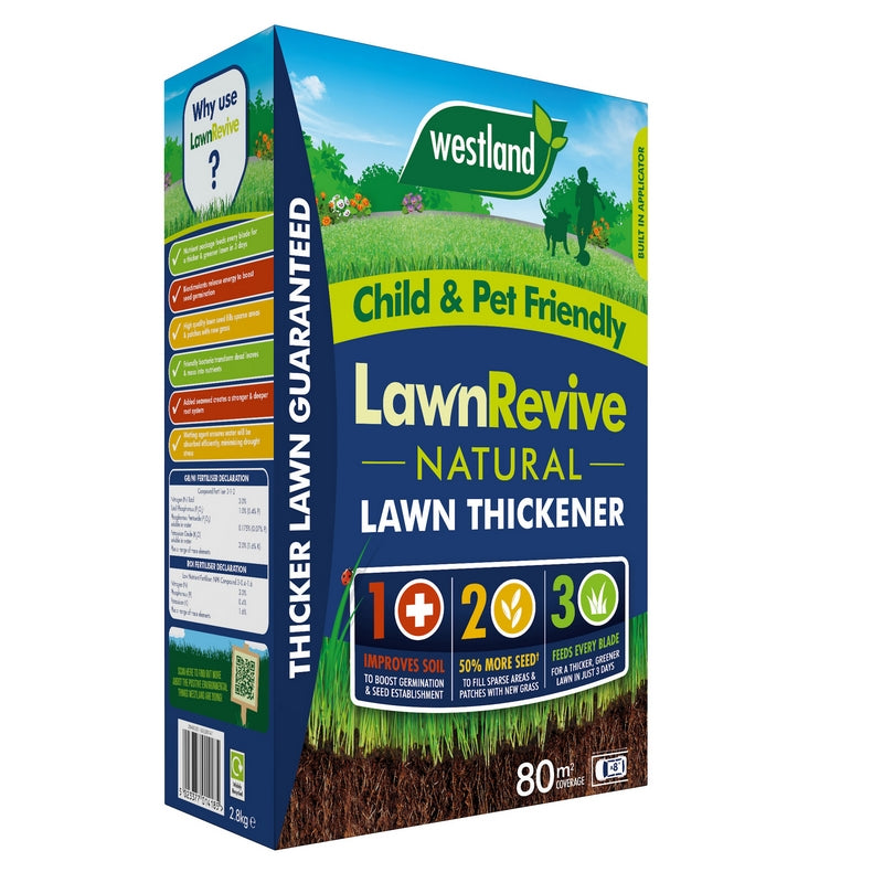 LawnRevive Natural Lawn Thickener Box - 80sqm