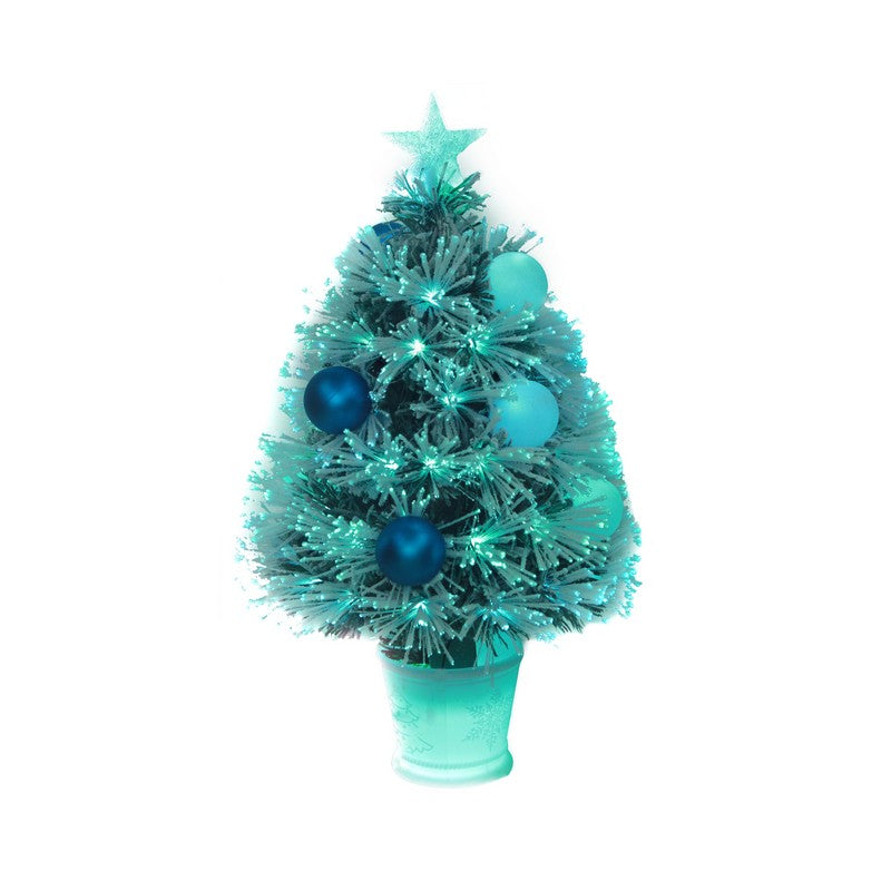 2ft Fibre Optic Christmas Tree Artificial - Fibre Optic Blue Primary Image