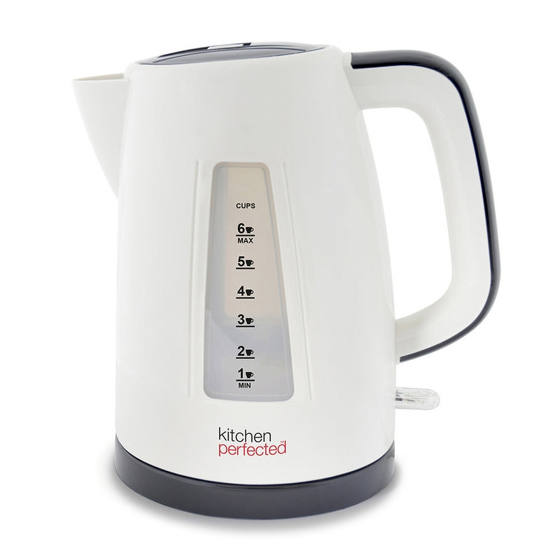 Fast Boil Cordless Kettle By KitchenPerfected Cream And Black