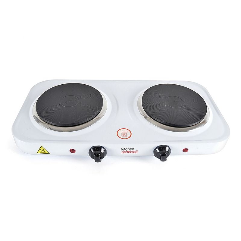 Double Electric Hotplate Cast Iron 2000W
