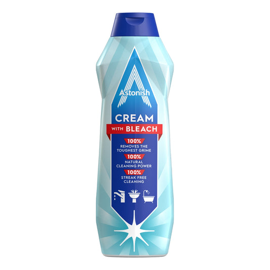Astonish Cream Cleaner With Bleach - 500ml