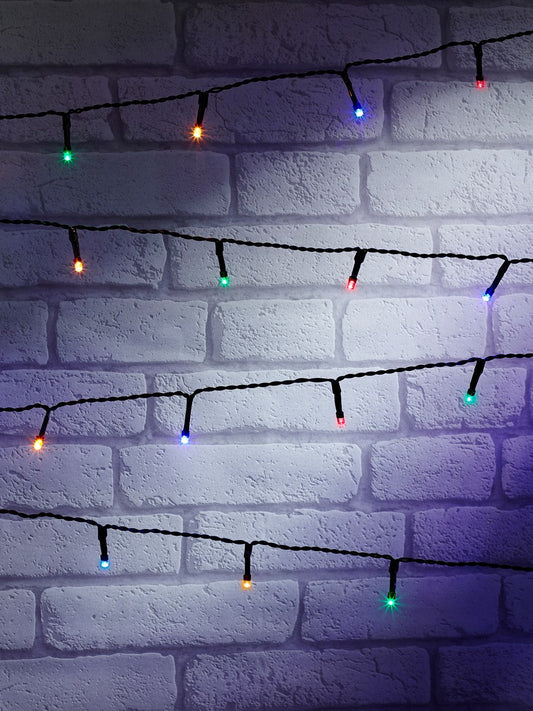 Christmas String Fairy Lights Multifunction Multicolour Outdoor 200 LED - 14.92m by Astralis