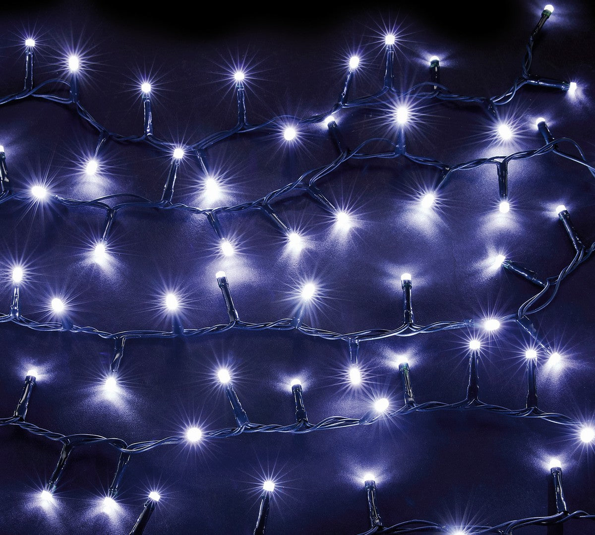 Christmas String Fairy Lights Multifunction Cool White Outdoor 800 LED - 19.98m by Astralis