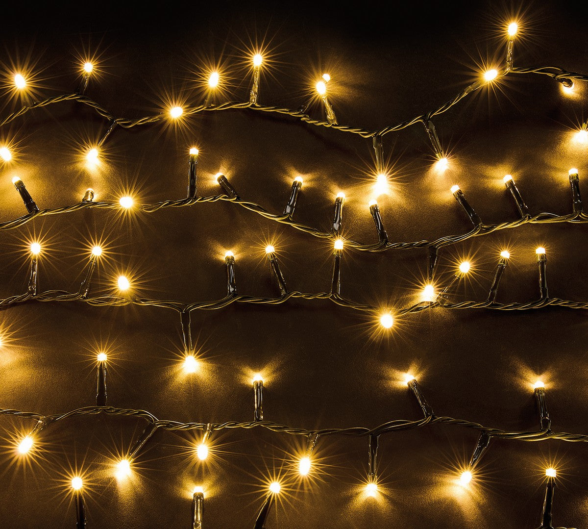 Christmas String Fairy Lights Multifunction Warm White Outdoor 2000 LED - 49.98m by Astralis