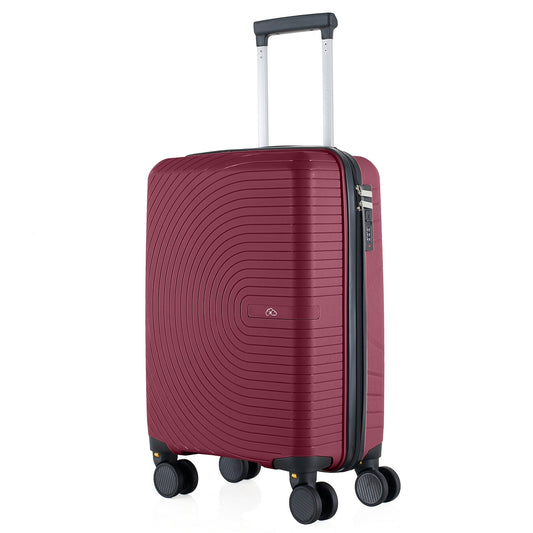 Wheeled Cabin Suitcase 28 Litre - Burgundy