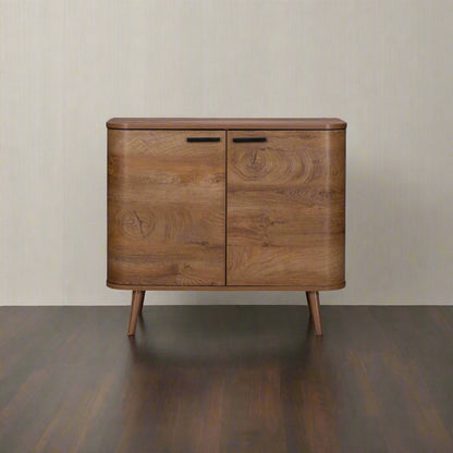 Copenhagen Sideboard Dark Brown 2 Doors 4 Shelves