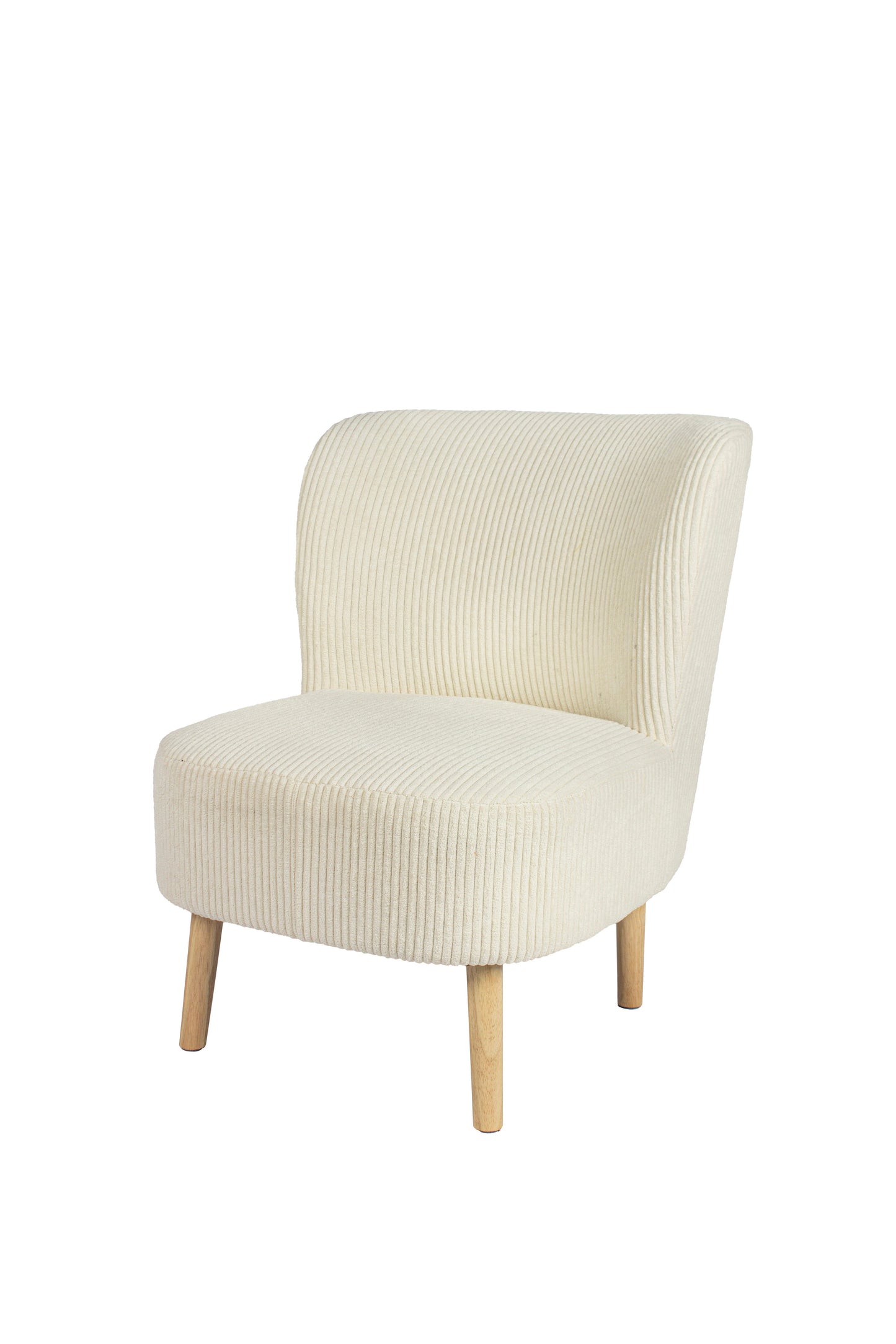 Essentials Teddy Chair Cream Ribbed by Hamilton McBride