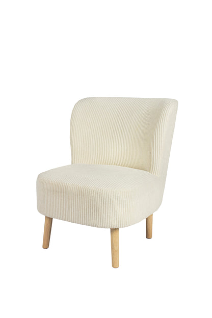 Essentials Teddy Chair Cream Ribbed by Hamilton McBride