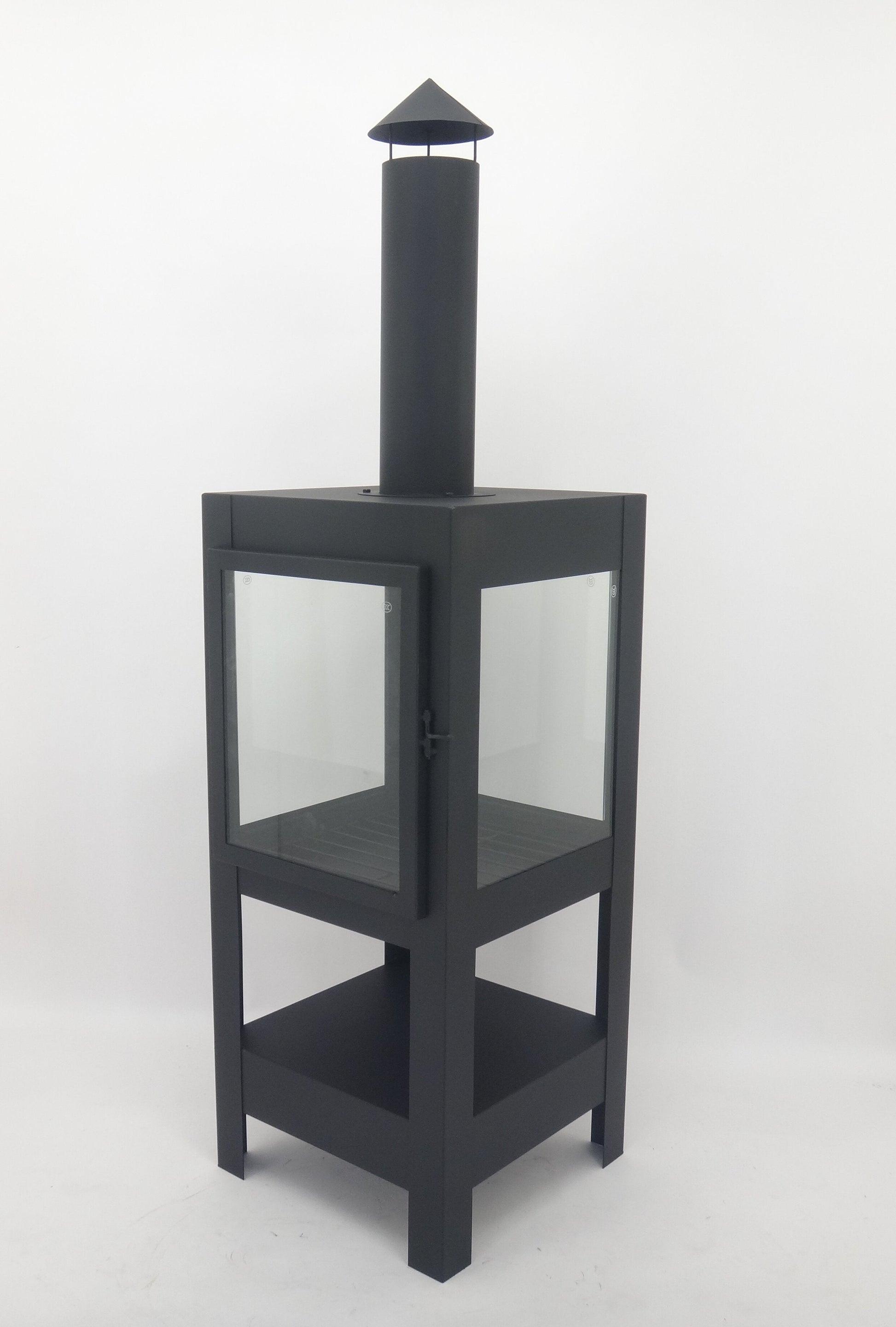 Outdoor Heating Chiminea Metal 139cm by Primary Image