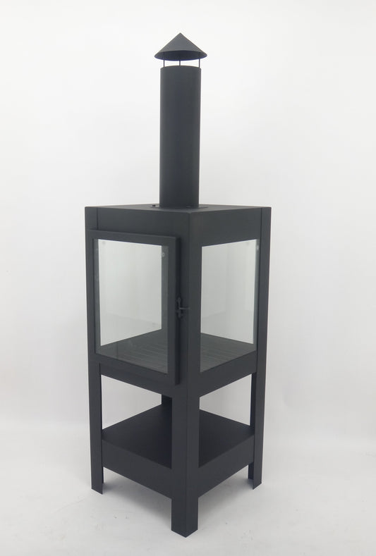 Outdoor Heating Chiminea Metal 139cm by