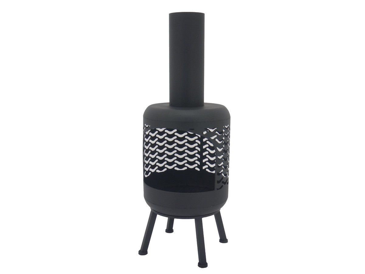 Outdoor Heating Chiminea Metal 82cm by Primary Image
