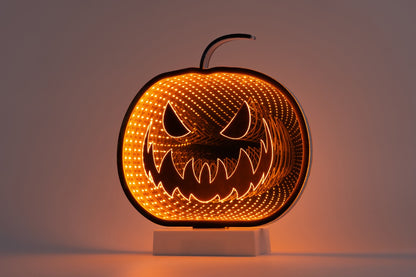 Halloween Pumpkintabletop Infinity Light - 26cm