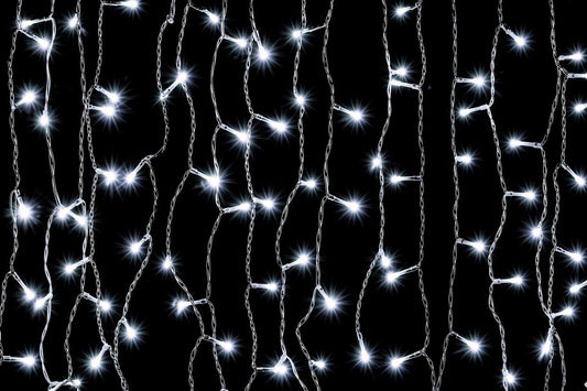 Christmas 1000L Cool White Icicle Light by Merry & Bright
