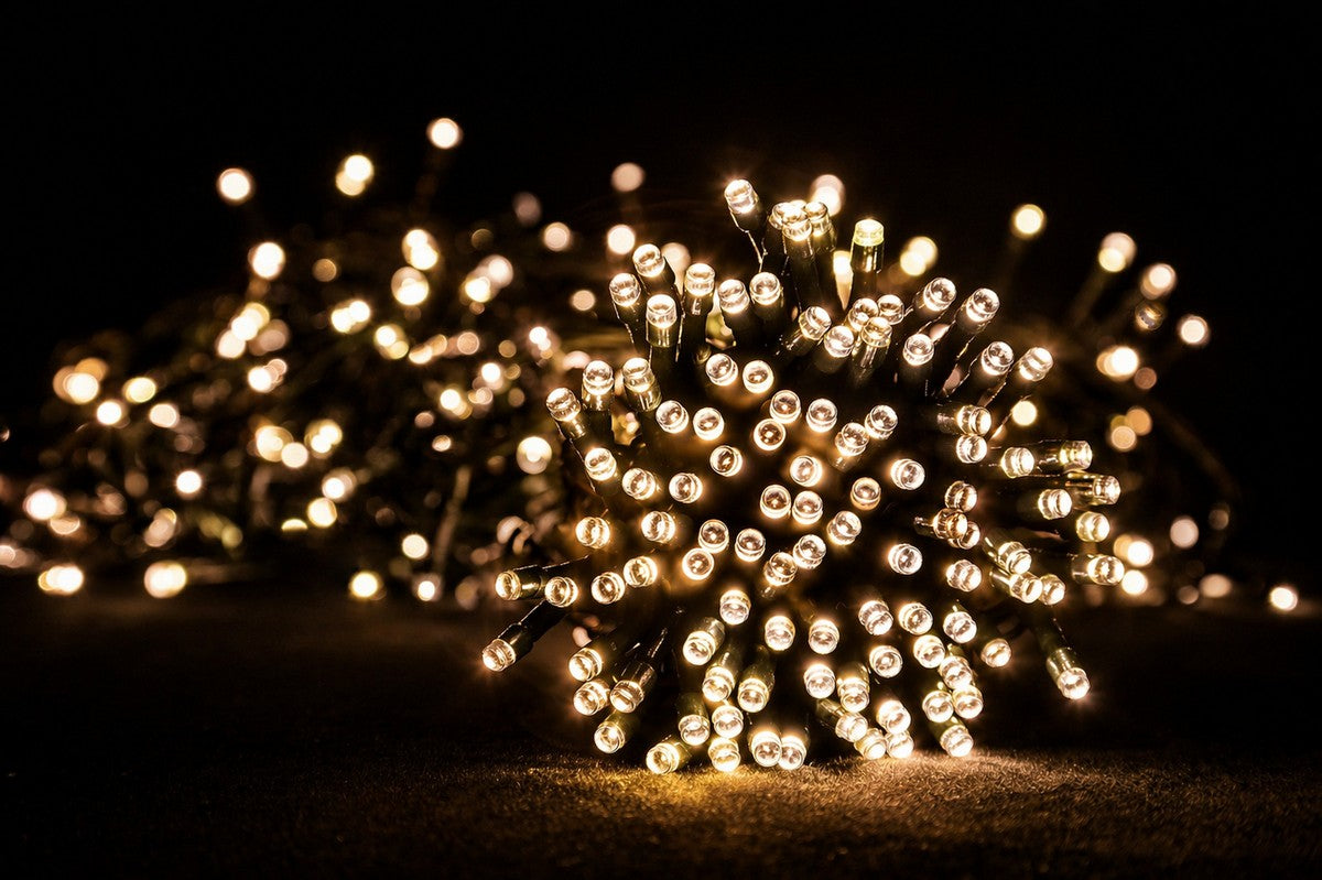 Christmas 600L Warm White String Light by Merry & Bright