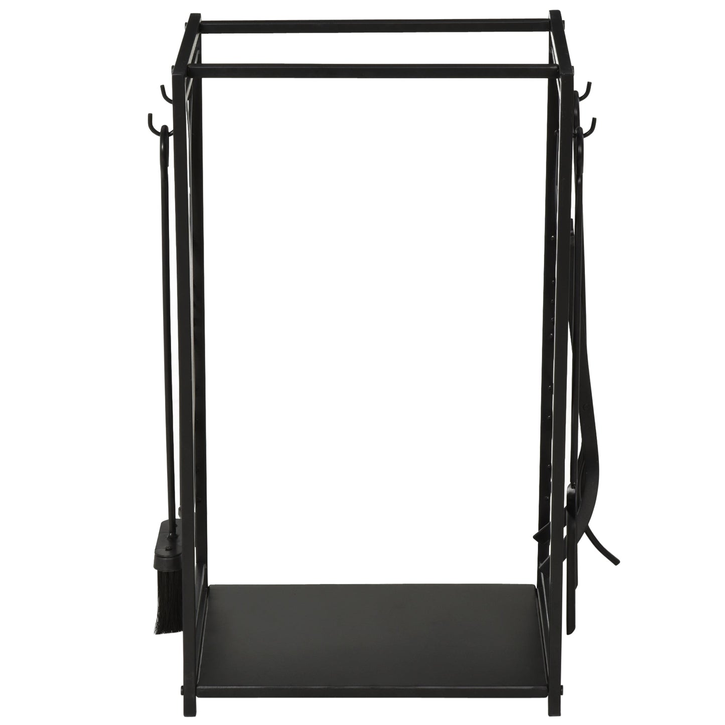 Heavy Duty Firewood Wood Log Rack Fireplace Wood Storagew/ 4 Tools