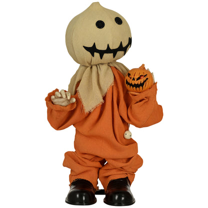 Animated Scarecrow Halloween Decoration - 77cm